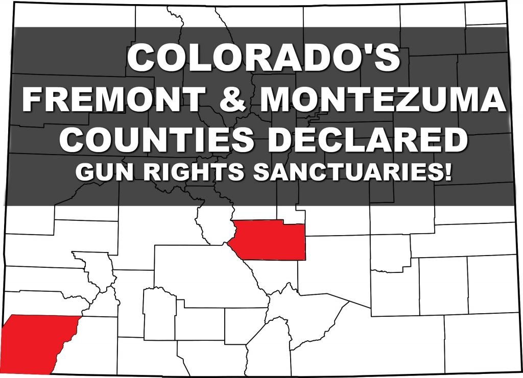 COLORADO'S FREMONT & MONTEZUMA COUNTIES DECLARED GUN RIGHTS SANCTUARIES! Rally for our Rights 