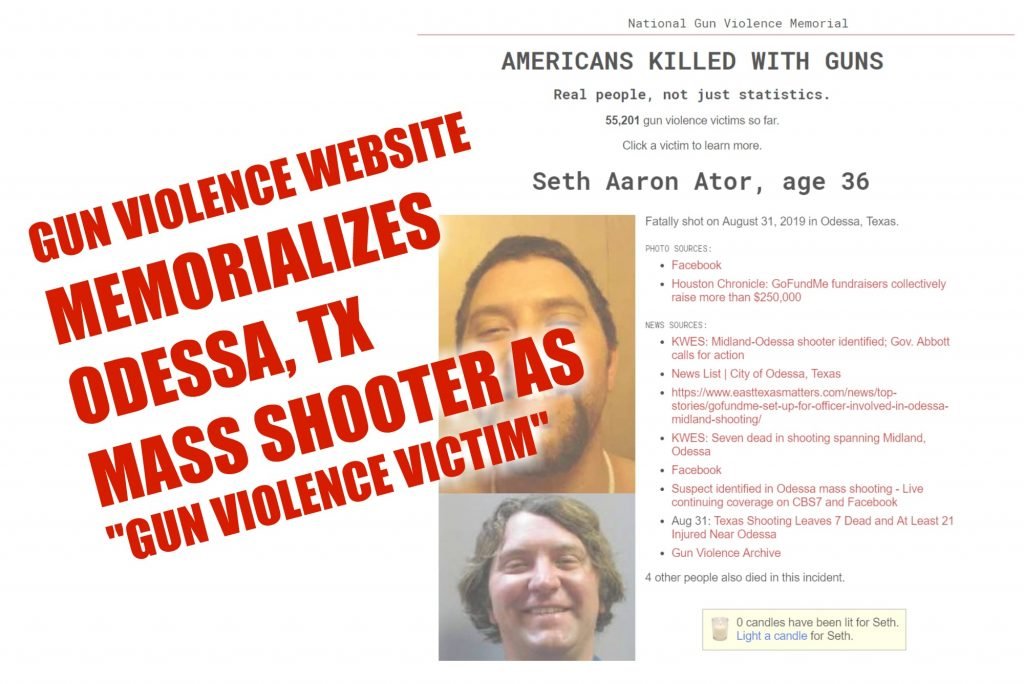 Gun Violence Website Honors Odessa Tx Shooter As Gun - 